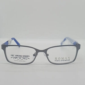NWT ROMAN KIDS EYEGLASS FRAMES RMJ4000 GUNMETAL